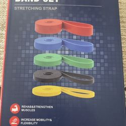Resistance Band Set Stretching Strap 