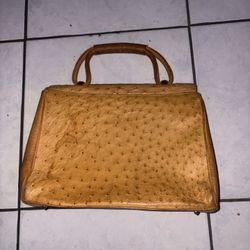 Ostrich Leather Purse