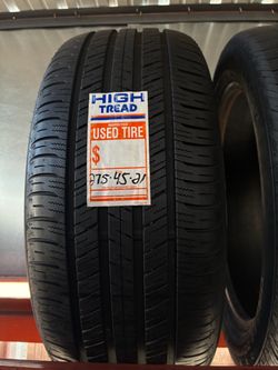 1 Continental Used Tire 275/45/21