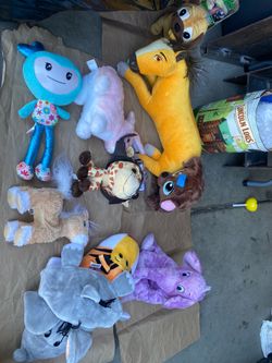 Stuffed animals