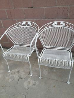 Iron chairs