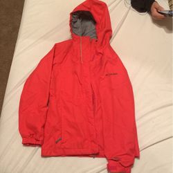 Columbia Girls Heavy Wind Breaker/raincoat