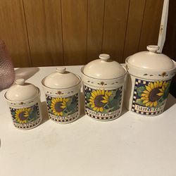 Vintage Susan Winget Canister set