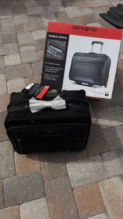 NEW Samsonite Rolling Laptop / Mobile Office Briefcase – With Box