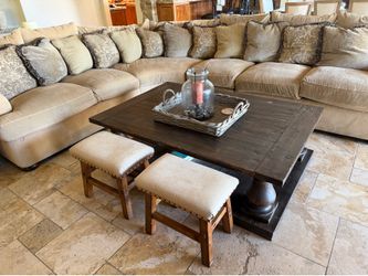 Thomasville L shaped couch