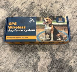 New GPS wireless dog fence system