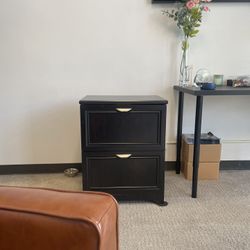 Black Filing Drawer Unit(NEED TO SELL BY JAN 25!!!)
