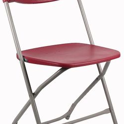 Plastic Chairs Red