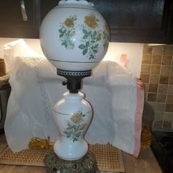 vintage Hurricane Lamp