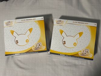 TCG Pokémon Center ETB 30th Anniversary SEALED
