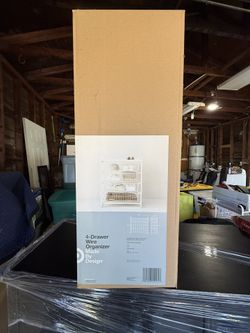 4 Drawer Metal Organizer