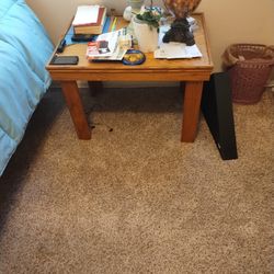 Oak End Table For Sale