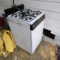 Small Old Stove  Was In A Food Truck  Propane 