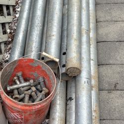 Helical Pile Plain Extension Sections