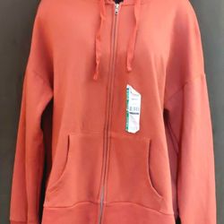 Time and Tru Women's Zip Up Hoodie {F0196}