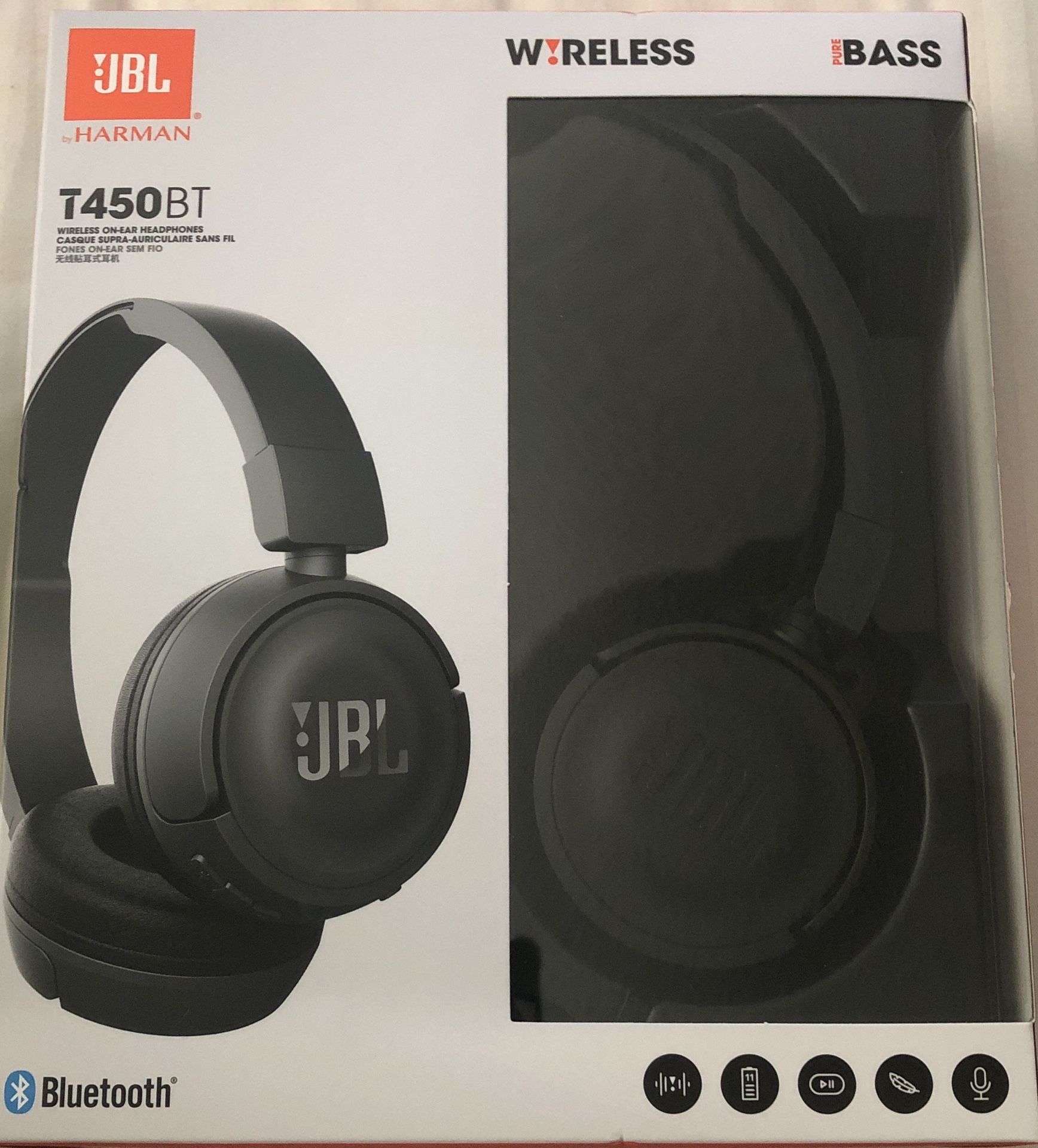 JBL wireless headphones