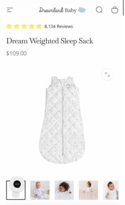 Dreamland weighted sleep sack