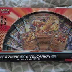 Pokemon - Blaziken & Volcanion Ex Box