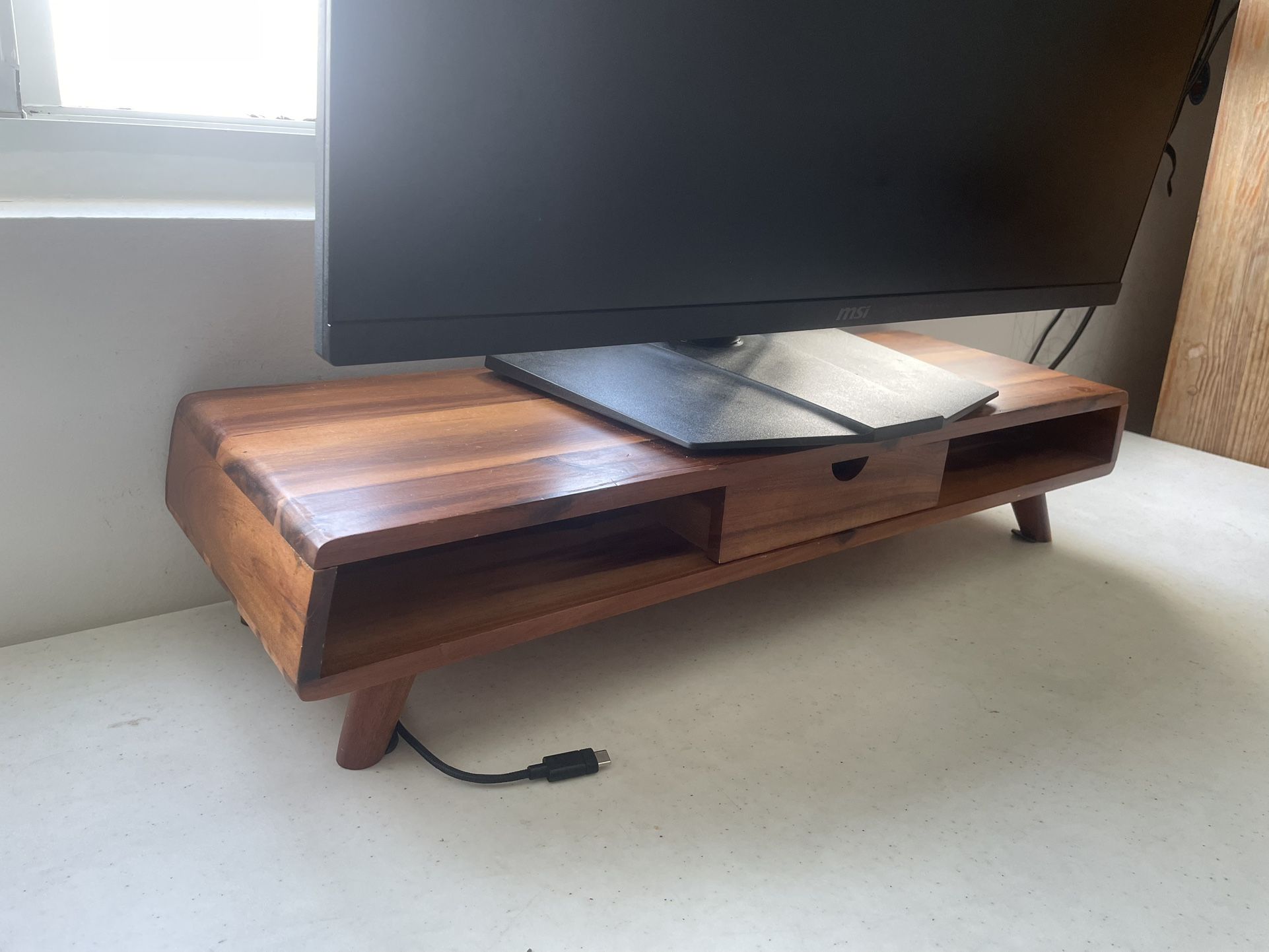 Wooden Monitor Stand/ Original Price $45