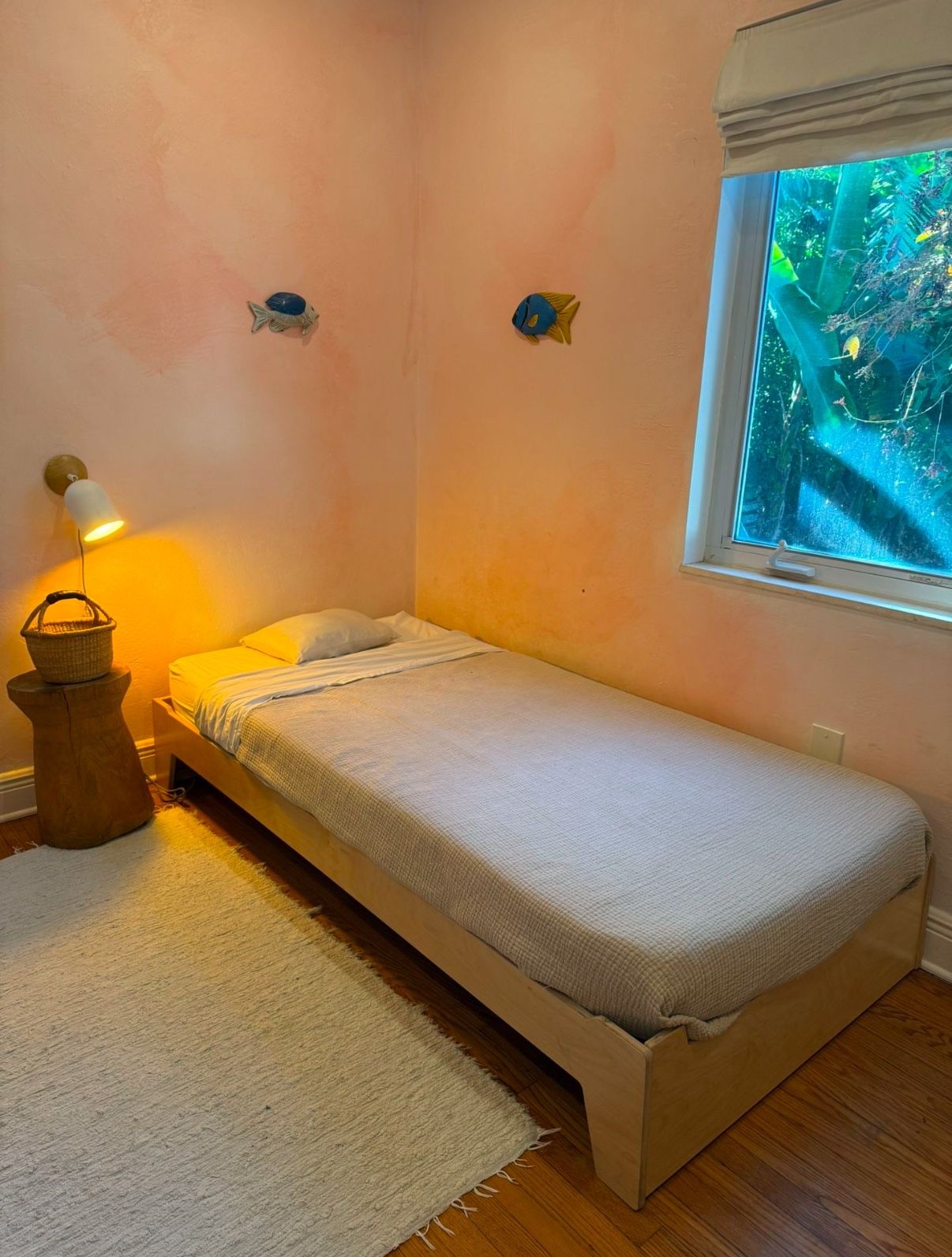 Sprouts Kids Bedroom Set: Twin Bed, Mattress, Closet, Stool, Shelve and Table with Chairs