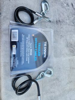 Trailer Hitch Cables $35