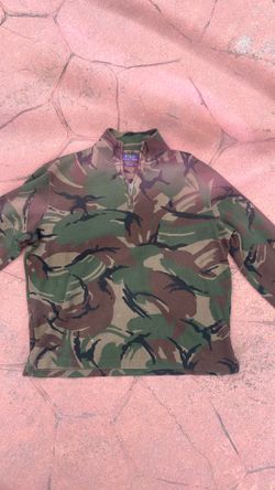 Polo Ralph Lauren Estate Rib Camo Quarter Zip Sweater Men’s Medium