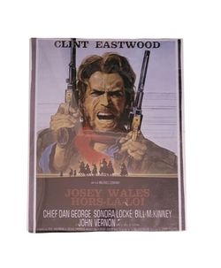 NWT VINTAGE CLINT EASTWOOD POSTER JOSEY WALES HORS-LA-LOI 20×16"
