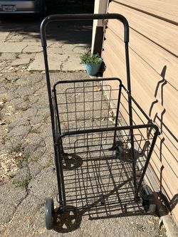 FOLDIN METAL GROCERY CART