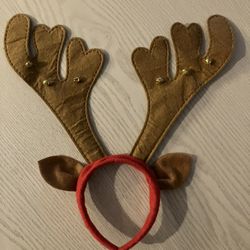 Reindeer Antler And Ears Headband