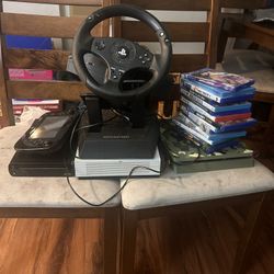 game bundle #ps4 #xbox one s # wii u # racing wheel # t80 