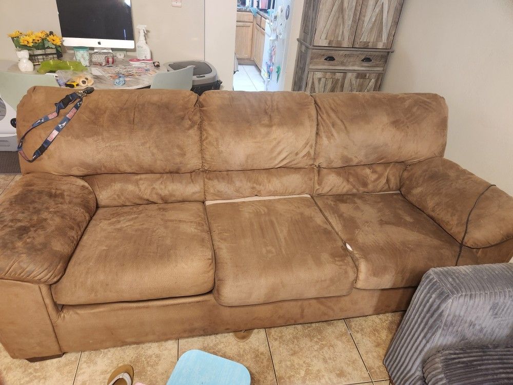 Free Couch And 2 Recliners