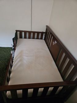 Toddler Bed With Toddler Matress