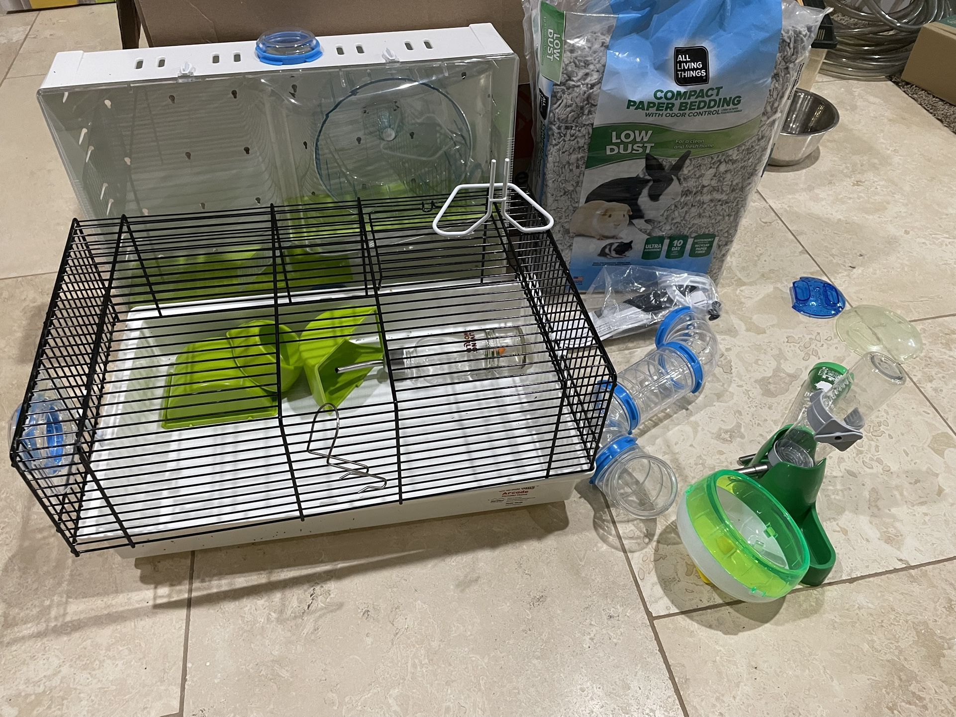 Hamster Cage And Supplies