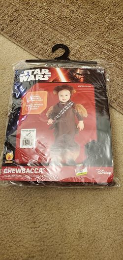 CHEWBACCA BOYS COSTUME NEW SIZE 2/4