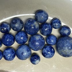 Vintage Handmade Clay Marbles.    Group 2