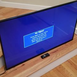 NEW cond  INSIGNIA  50  INCHES TV  , WORKS EXCELLENT  , IN THE BOX 