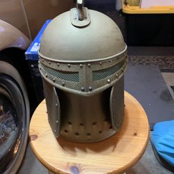 Vintage Knight Helmet Ice bucket