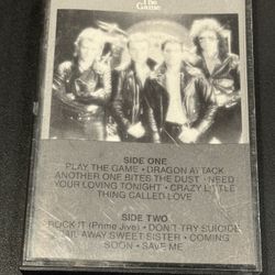 QUEEN The Game Audio Cassette Tape Music Songs Vintage 1980 Another One Bites the Dust