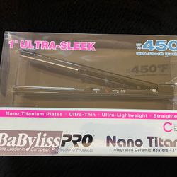 Babyliss PRO nano straightener