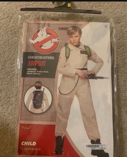Ghostbusters Kids Costume Medium 8-10 New