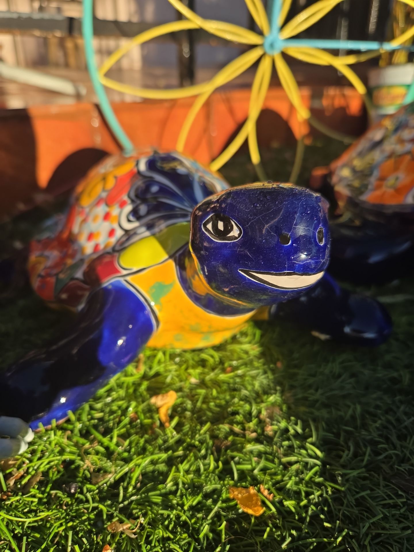 Mexican Talavera Turtle