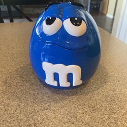 Blue M&M’s Candy/Cookie Jar