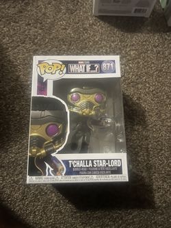 T’challa As Star lord Funko Pop