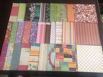 Scrapbooking Paper Lot #1