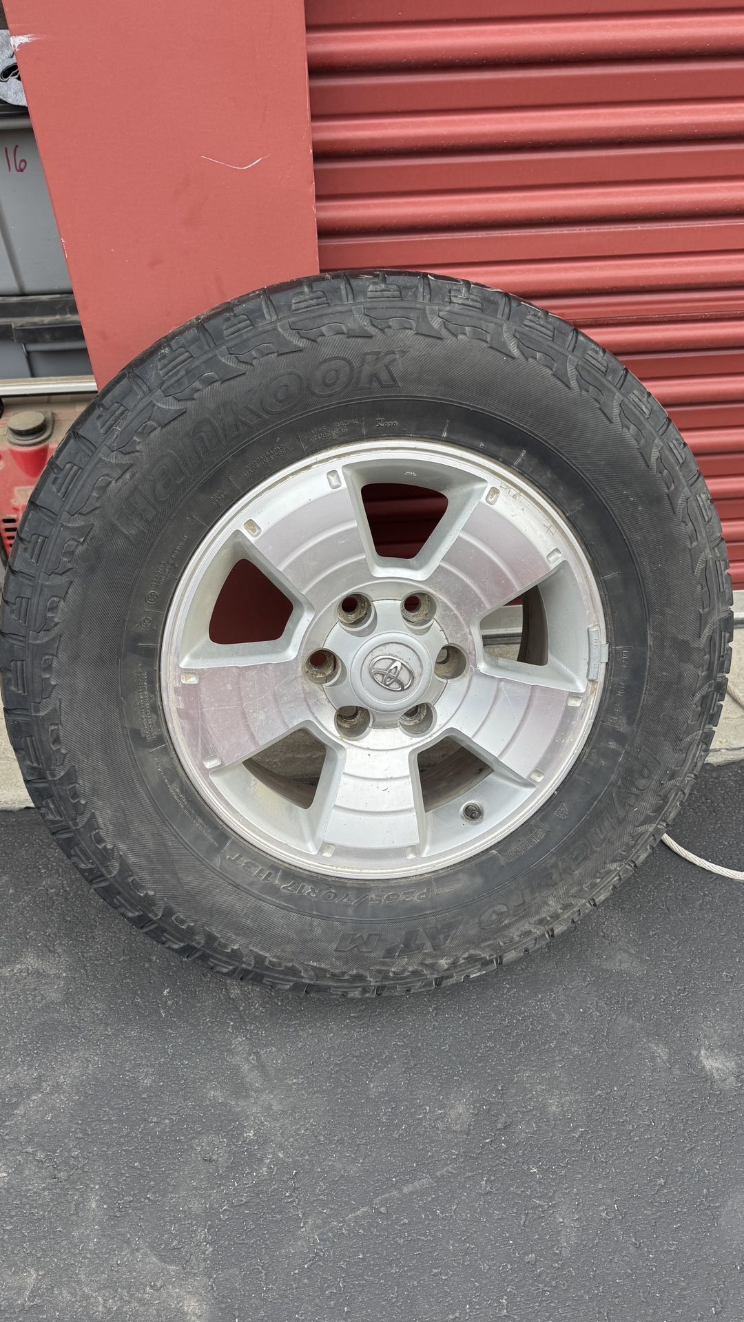 15 Tacoma Stock Wheels/W Tires