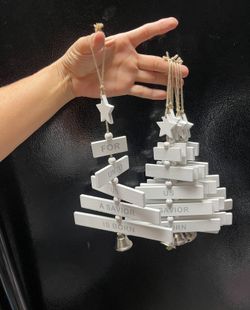 6 New Christmas Ornaments 