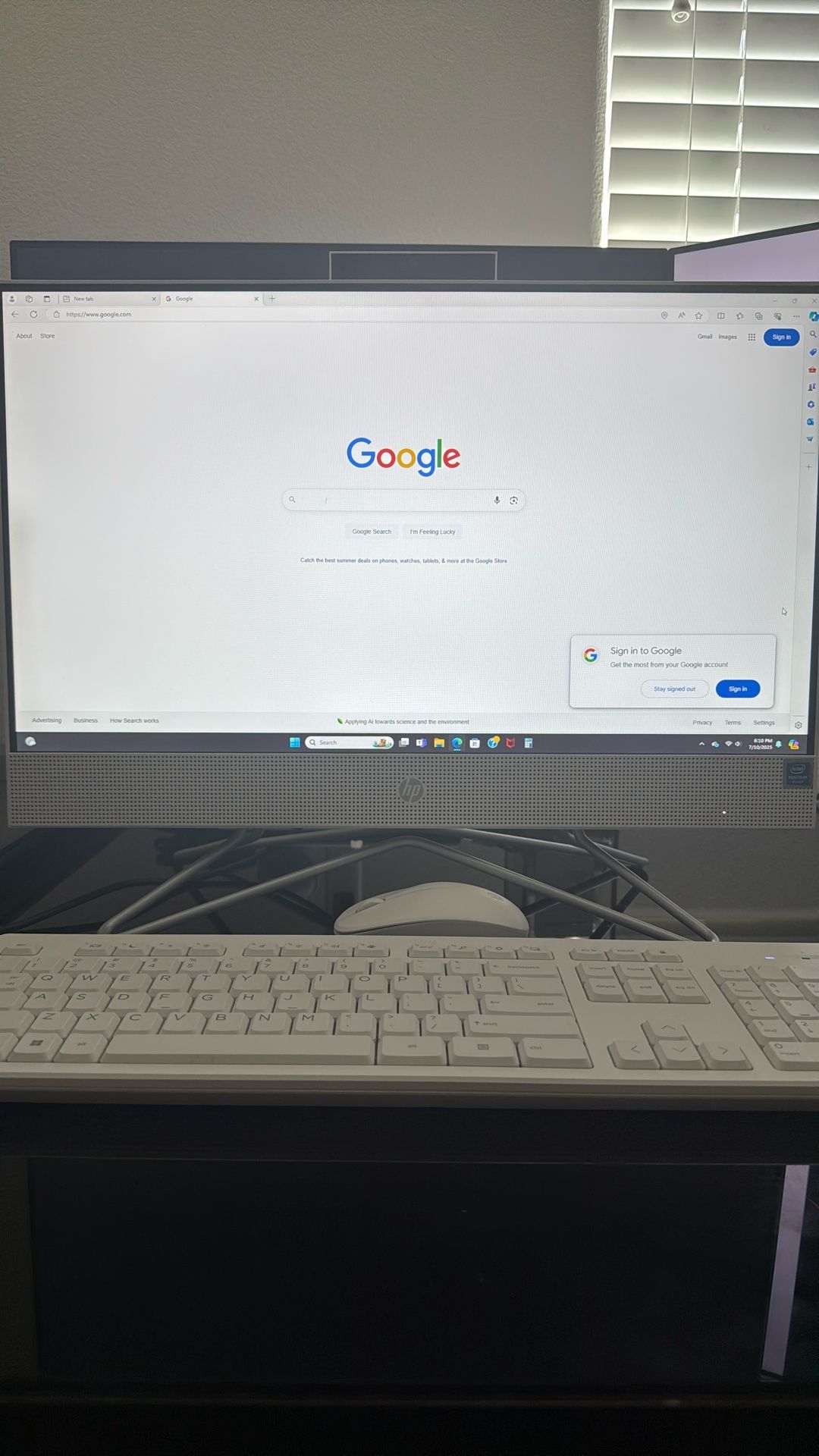 HP Desktop Computer