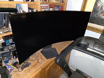 45 inch oled LG curved gaming monitor