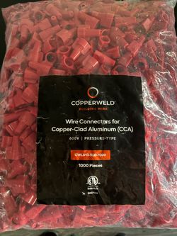Wire connectors for copper-Clad Aluminum