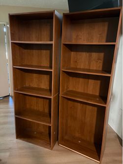 Wood Book Shelves